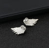 Gothic Angel Wing Rhinestones Earrings