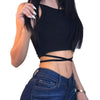 Bandage Sleeveless Crop Top