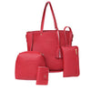 4 PCS leather bags