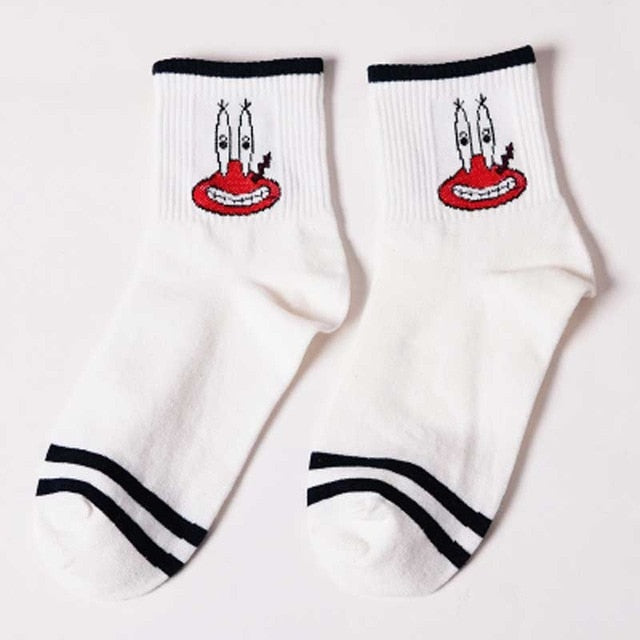 Cartoon Character Short Socks