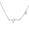 Heart Beat Pendant Necklace