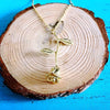 Rose Pendant Necklace