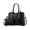 2pcs Leather Shoulder Bag