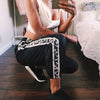 Camouflage Band Patchwork Pants