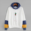 Cactus Print Hoodie Sweatshirt