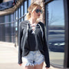 Lace Up sport sweatshirt