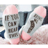 Letter Print Short Socks