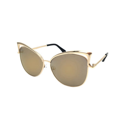 Metal cat eye Sunglasses