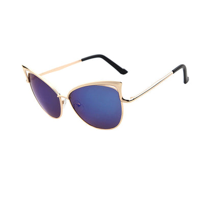 Metal cat eye Sunglasses
