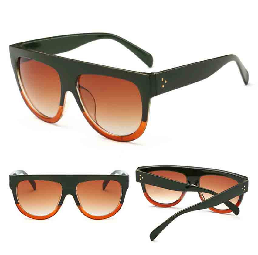 Square Vintage Mirrored Sunglasses
