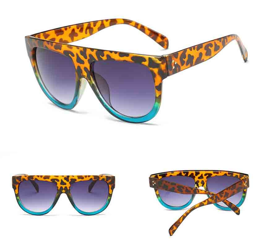 Square Vintage Mirrored Sunglasses