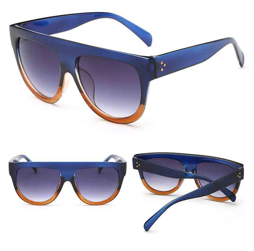 Square Vintage Mirrored Sunglasses