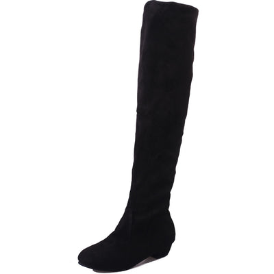 Suede Long Boots