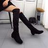 Suede Long Boots