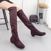 Suede Long Boots
