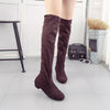 Suede Long Boots