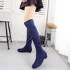 Suede Long Boots