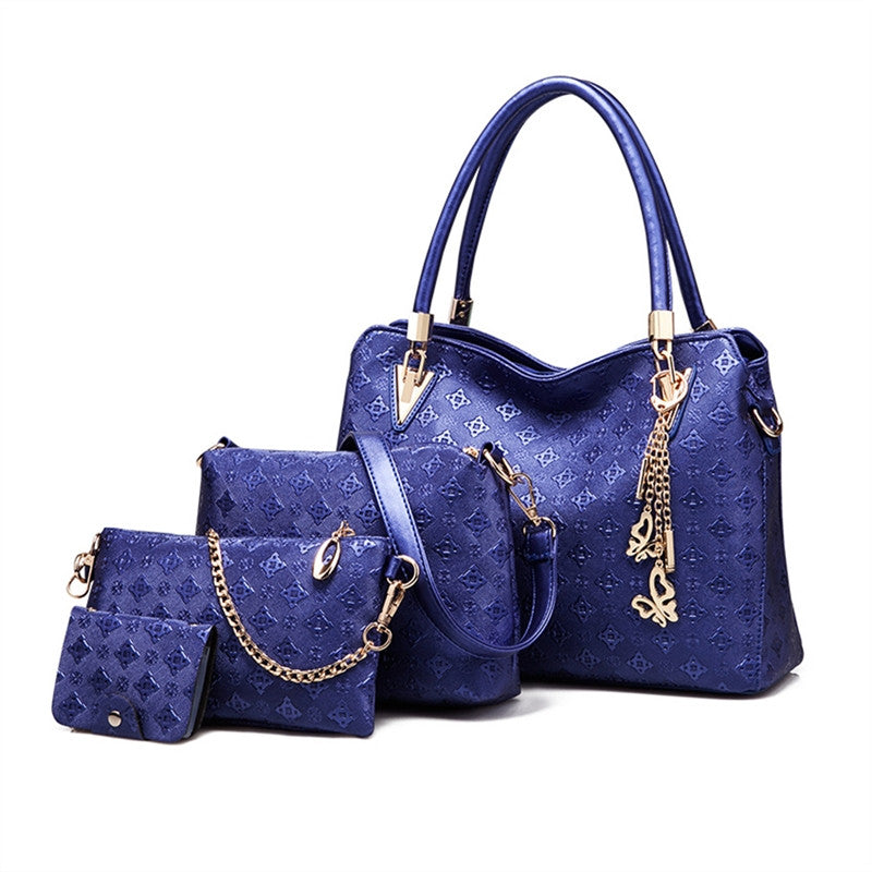 4pcs Leather Handbags