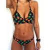 Pineapple Print Bikini Set
