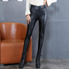 High waist Leather Pants