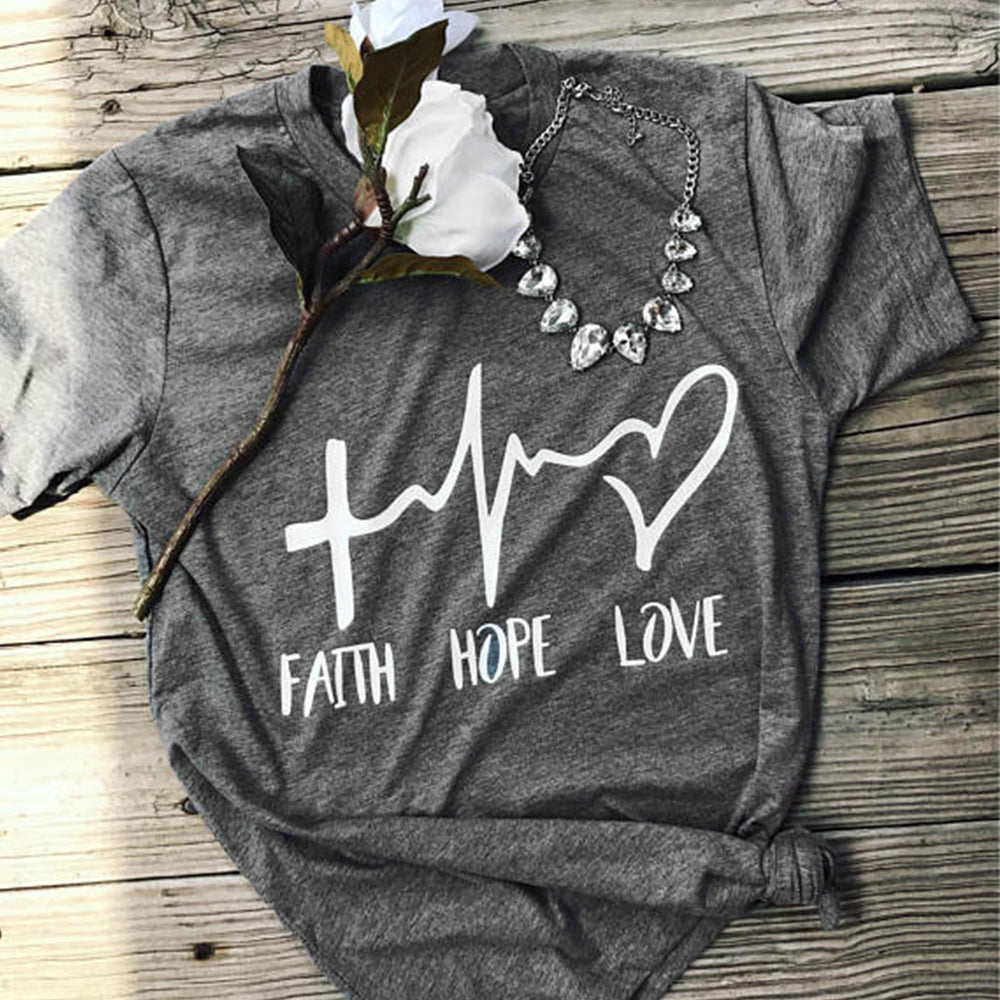 Faith Hope Love T Shirt
