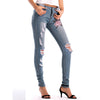 Skinny Ripped Hole Jeans