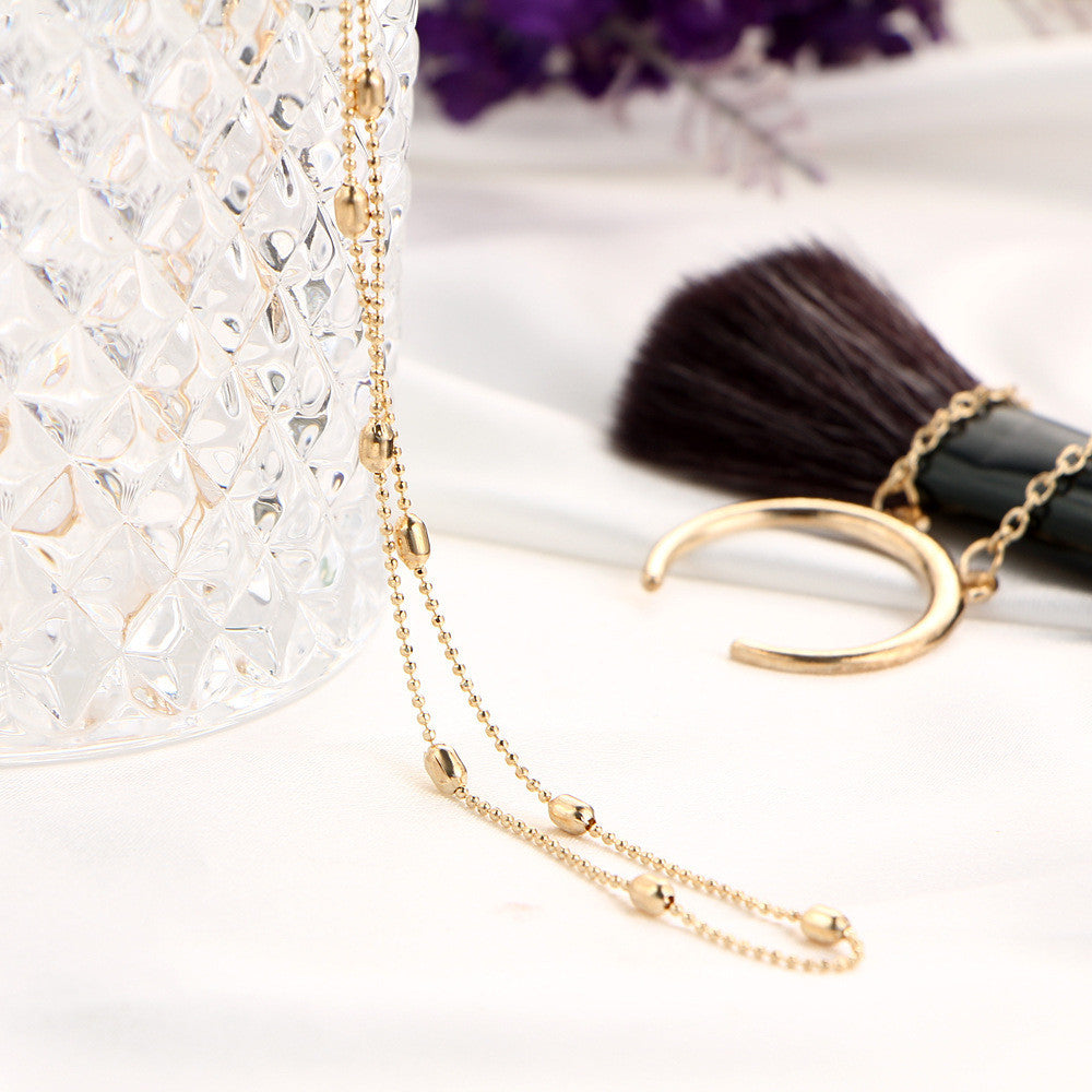 Multilayer Alloy Pendant Necklace