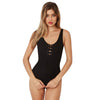 Leotard Strap Sleeveless Backless Bodysuit