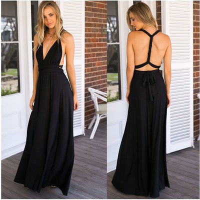 Multi Way Wrap Maxi Dress