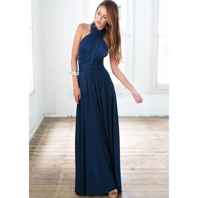 Multi Way Wrap Maxi Dress