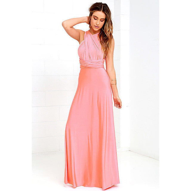 Multi Way Wrap Maxi Dress