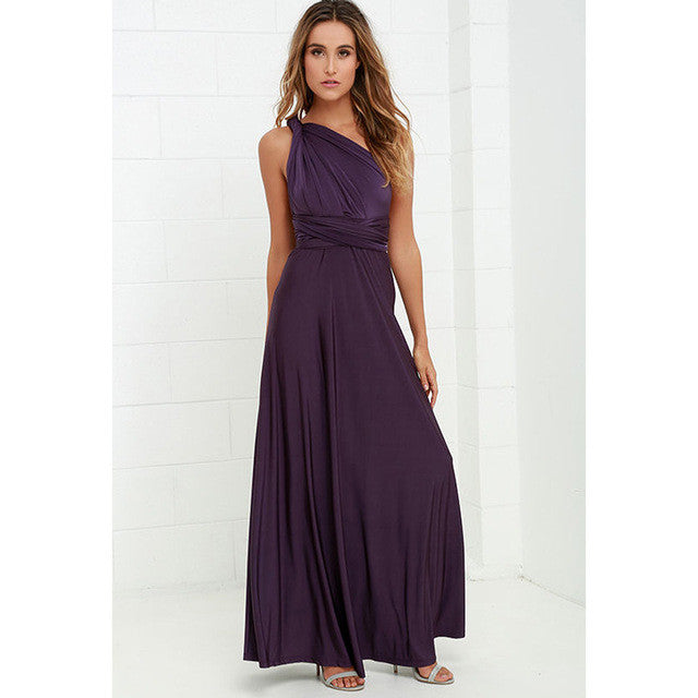 Multi Way Wrap Maxi Dress
