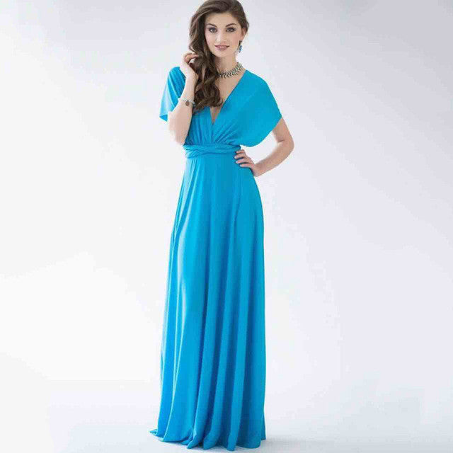 Multi Way Wrap Maxi Dress