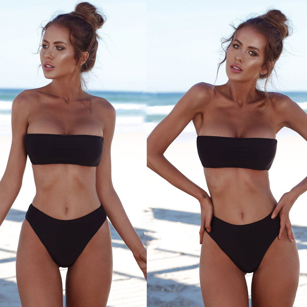Bandeau Bandage Bikini Set