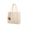 shopper leather handbags candy color