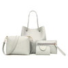 4Pcs Pattern Leather bags