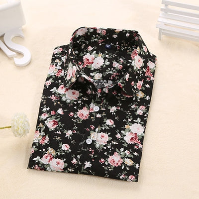 Vintage Floral Blouse