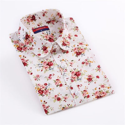 Vintage Floral Blouse