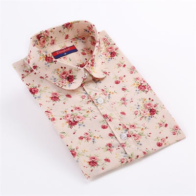 Vintage Floral Blouse