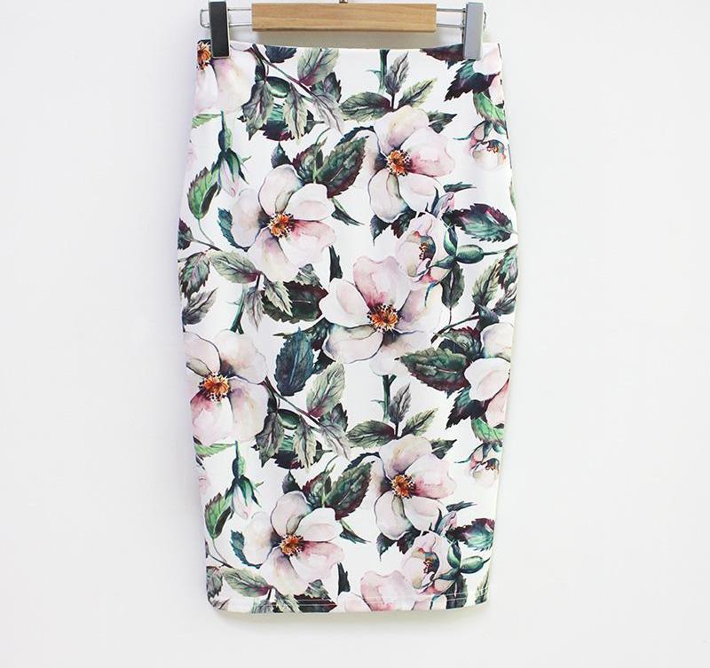 floral Pencil Skirt