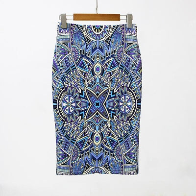 floral Pencil Skirt