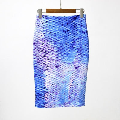 floral Pencil Skirt