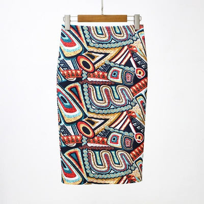 floral Pencil Skirt