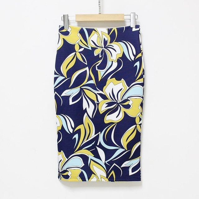 floral Pencil Skirt