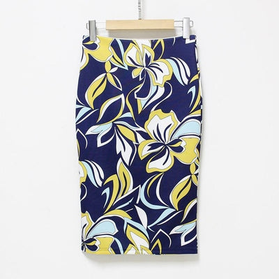 floral Pencil Skirt