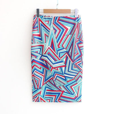 floral Pencil Skirt