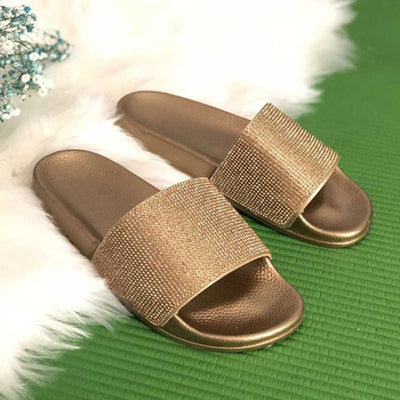 Crystal Slippers Flip Flops