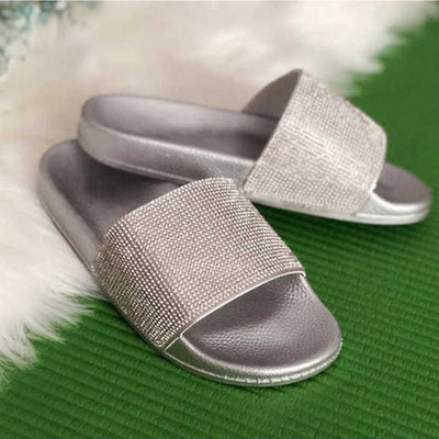 Crystal Slippers Flip Flops