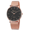 Classic Quartz Stainless Steel Wrist Watch