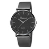 Classic Quartz Stainless Steel Wrist Watch
